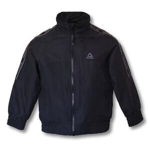 New! Reebok Little Boy's Fleece Lined Lightweight Full Zip Windbreaker Jacket